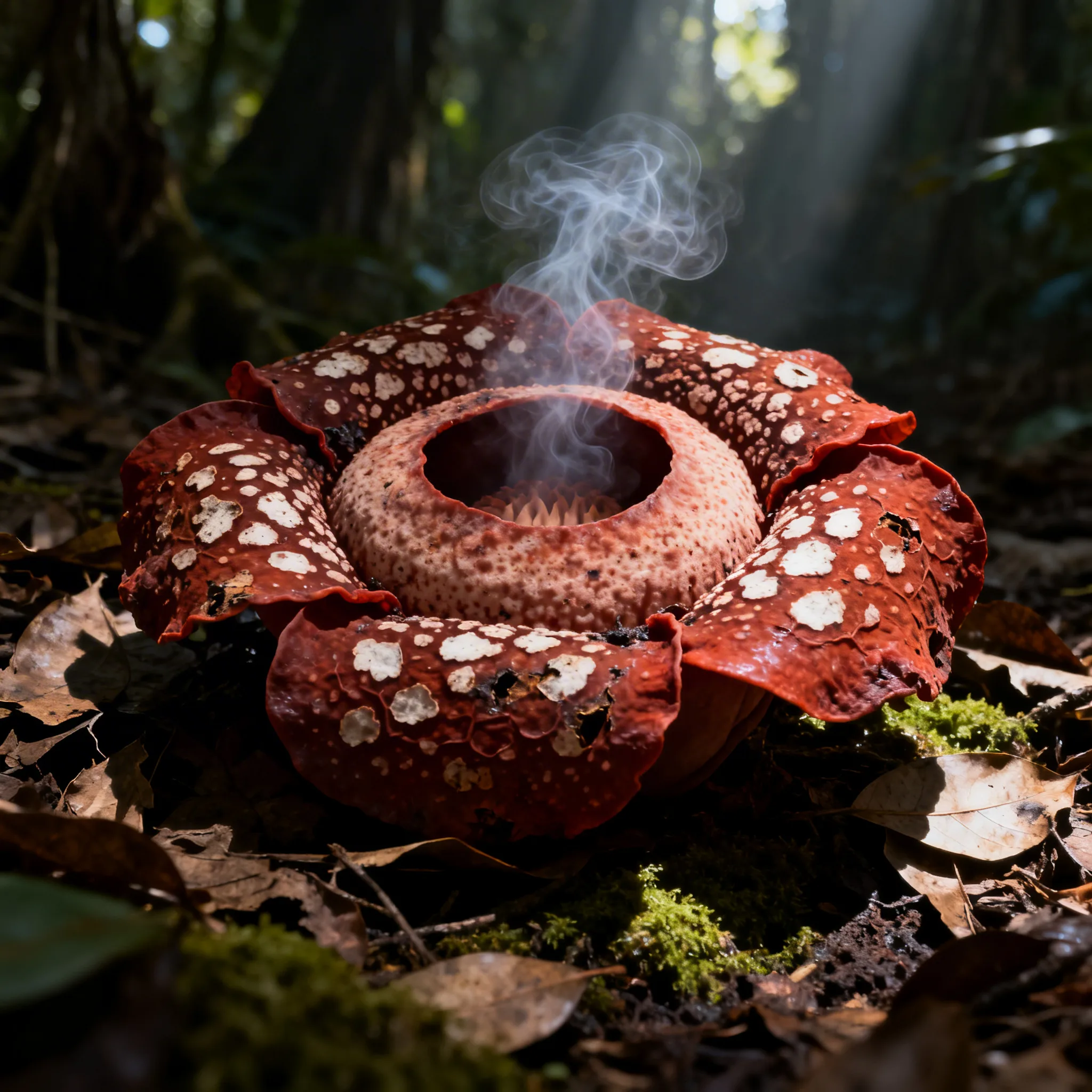 ⁣The Hidden World of the Rafflesia