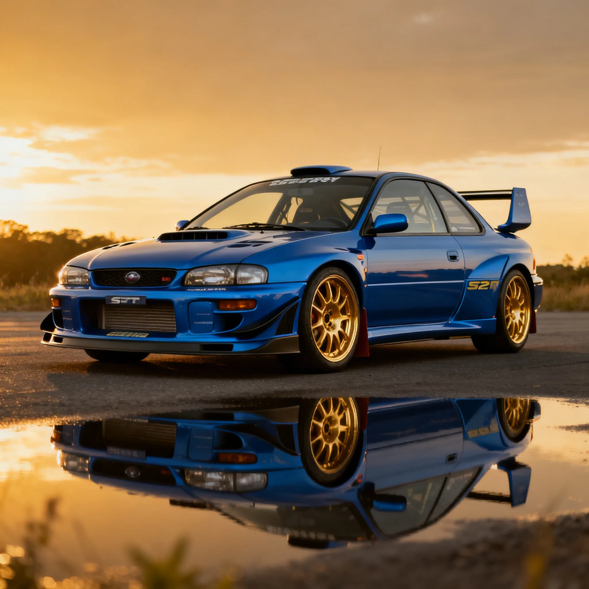 Why the World Fell in Love with the Subaru Impreza 22B STI
