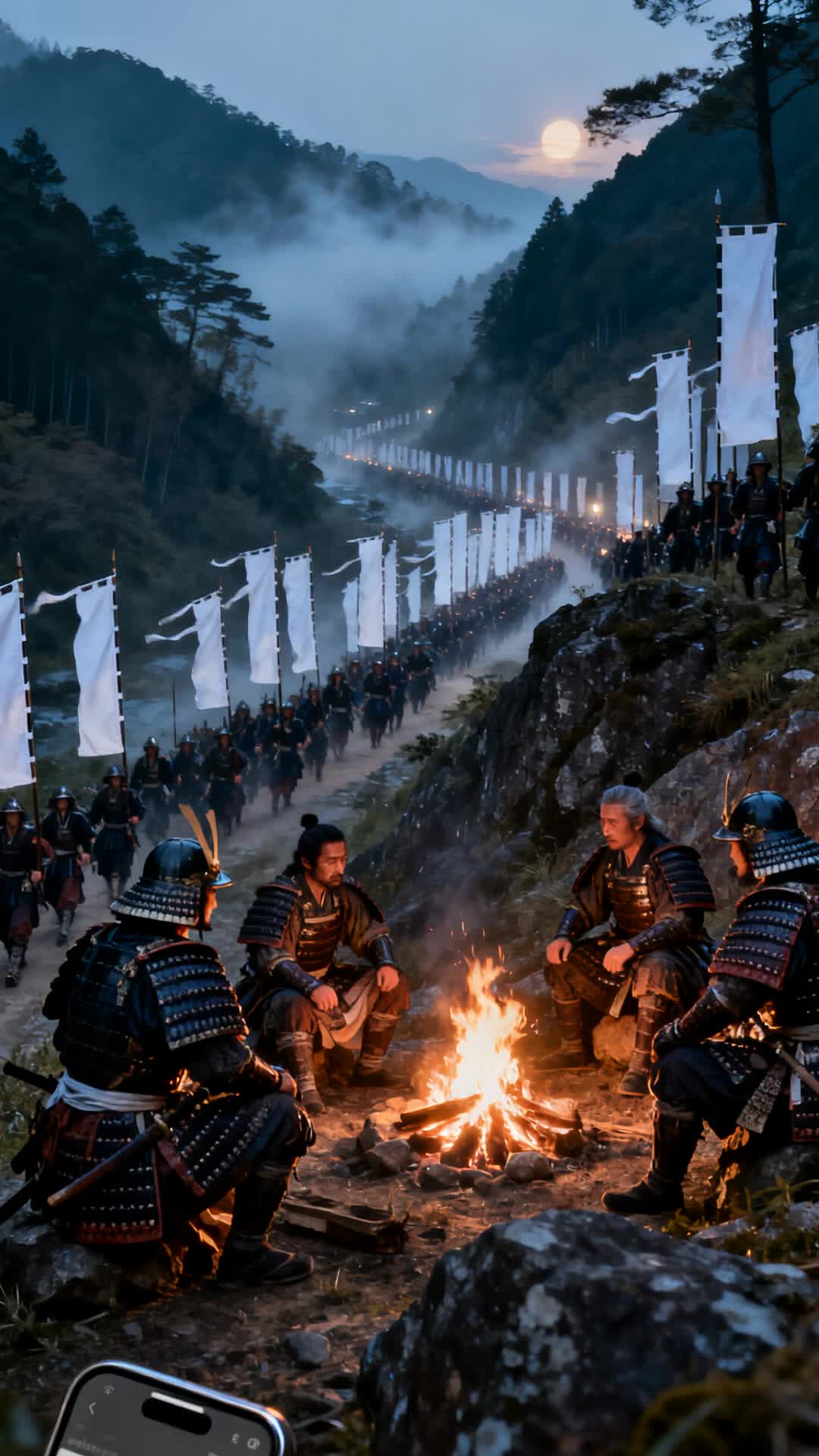 ⁣The Tale of the Heike: The White Banners