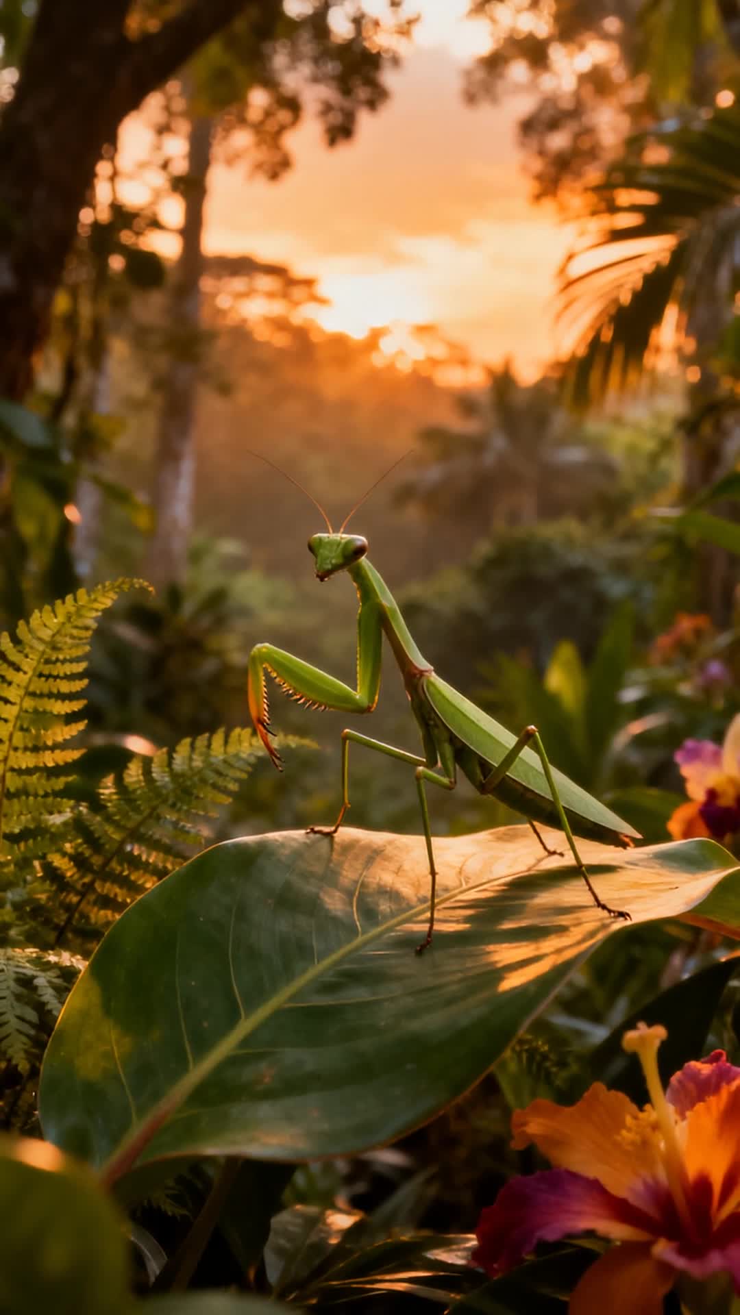 ⁣The Truth About Praying Mantis's Deadly Love