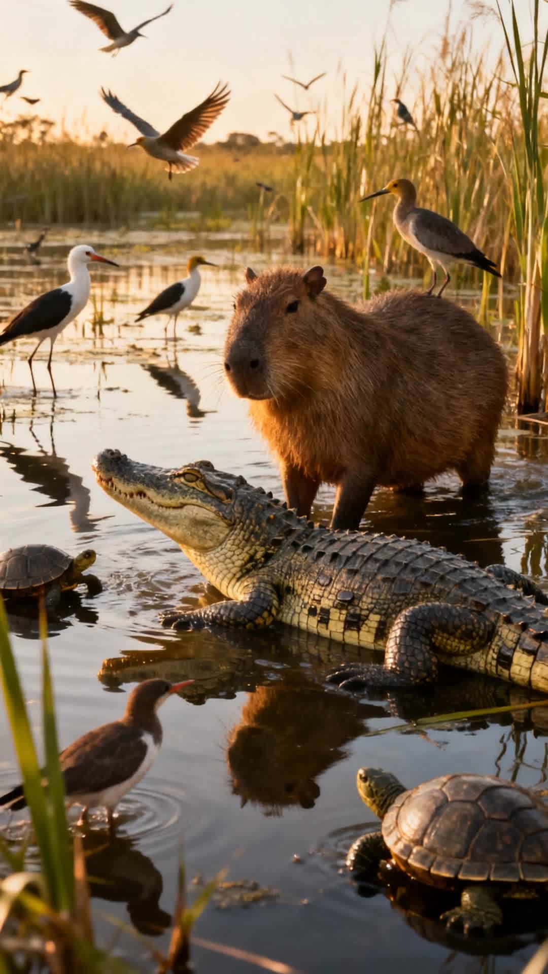 ⁣How Does the Capybara Actually Survive?