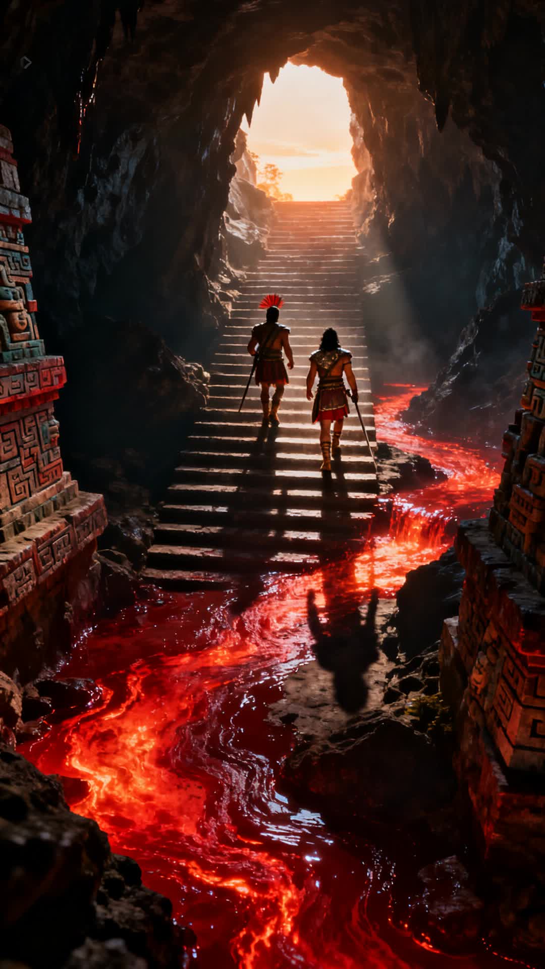 ⁣Popol Vuh: Descent into Xibalba