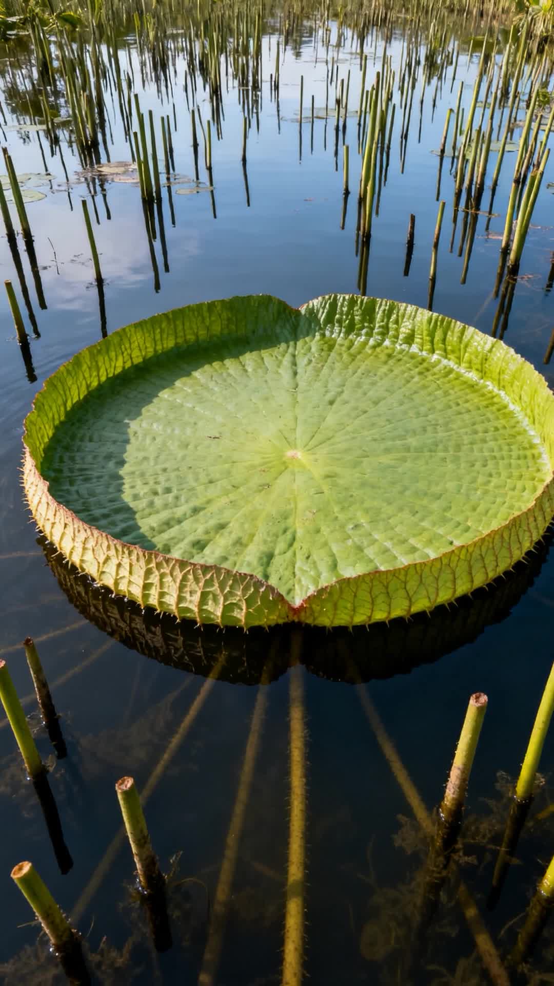 The Bizarre Biology of the Giant Water Lily