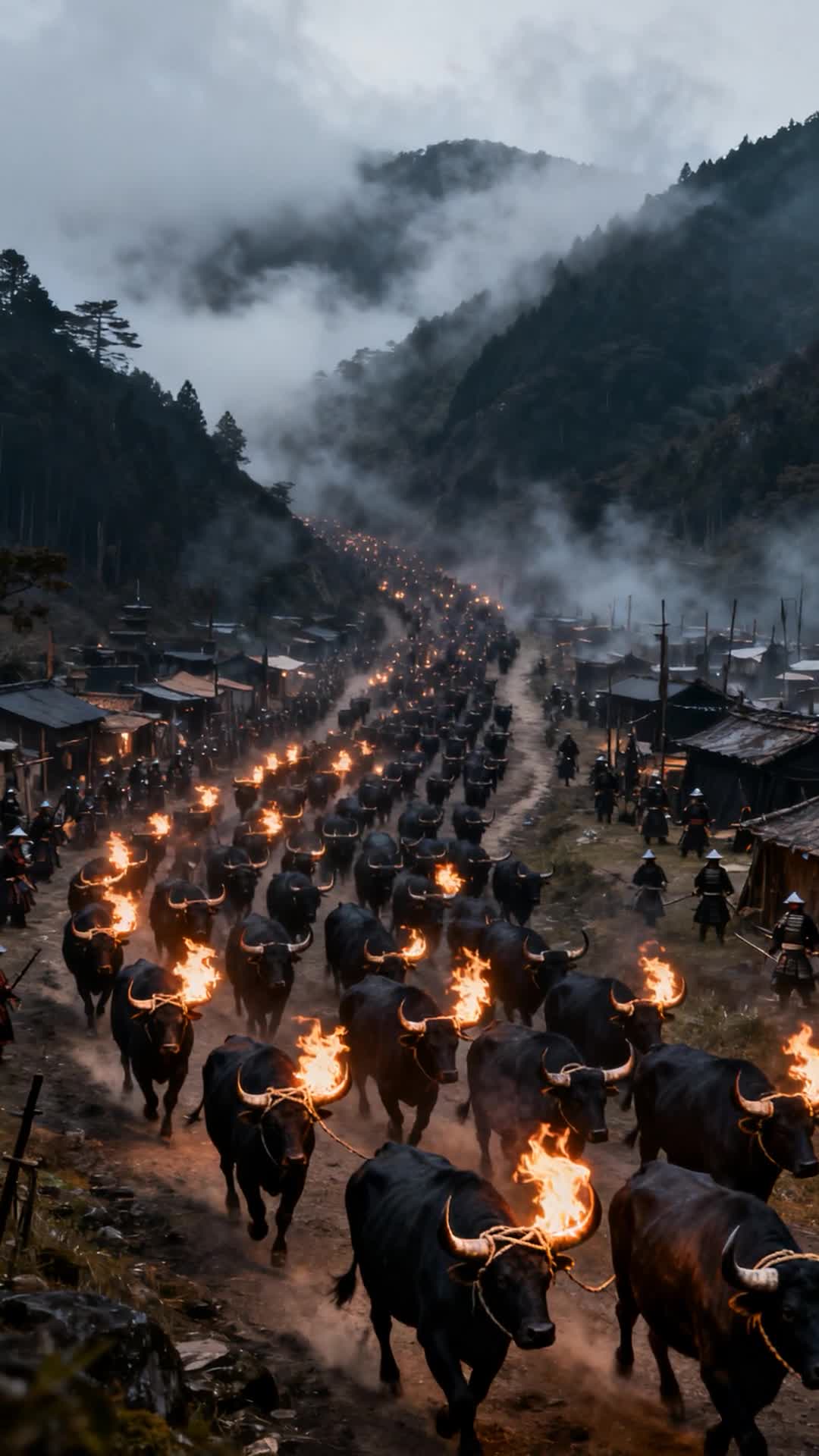 The Tale of the Heike: The Fire Oxen