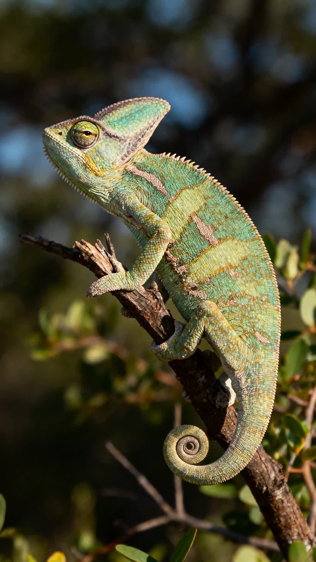 ⁣Chameleon: Nature's Most Extreme Adaptation