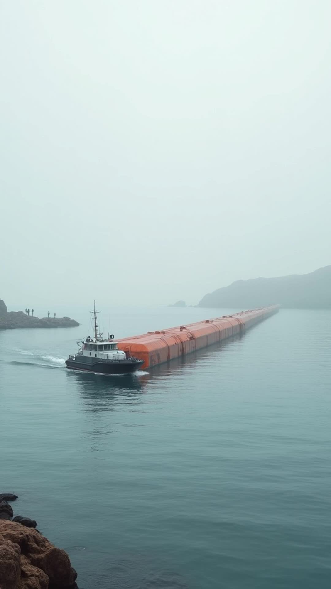 Spain Installs Floating Barrier at Ceuta Border