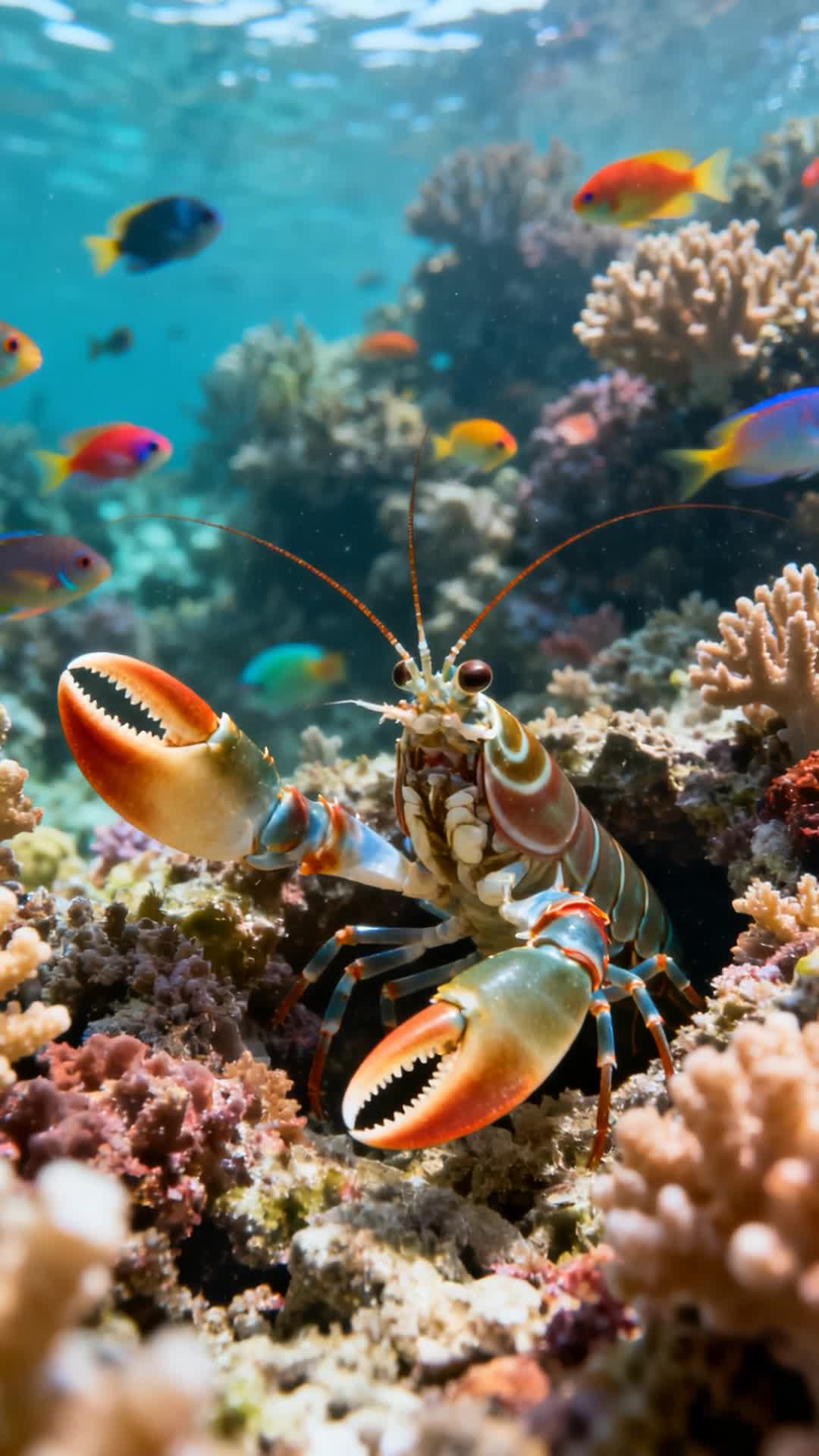 ⁣Pistol Shrimp: The The Sonic Weapon Secret Revealed!
