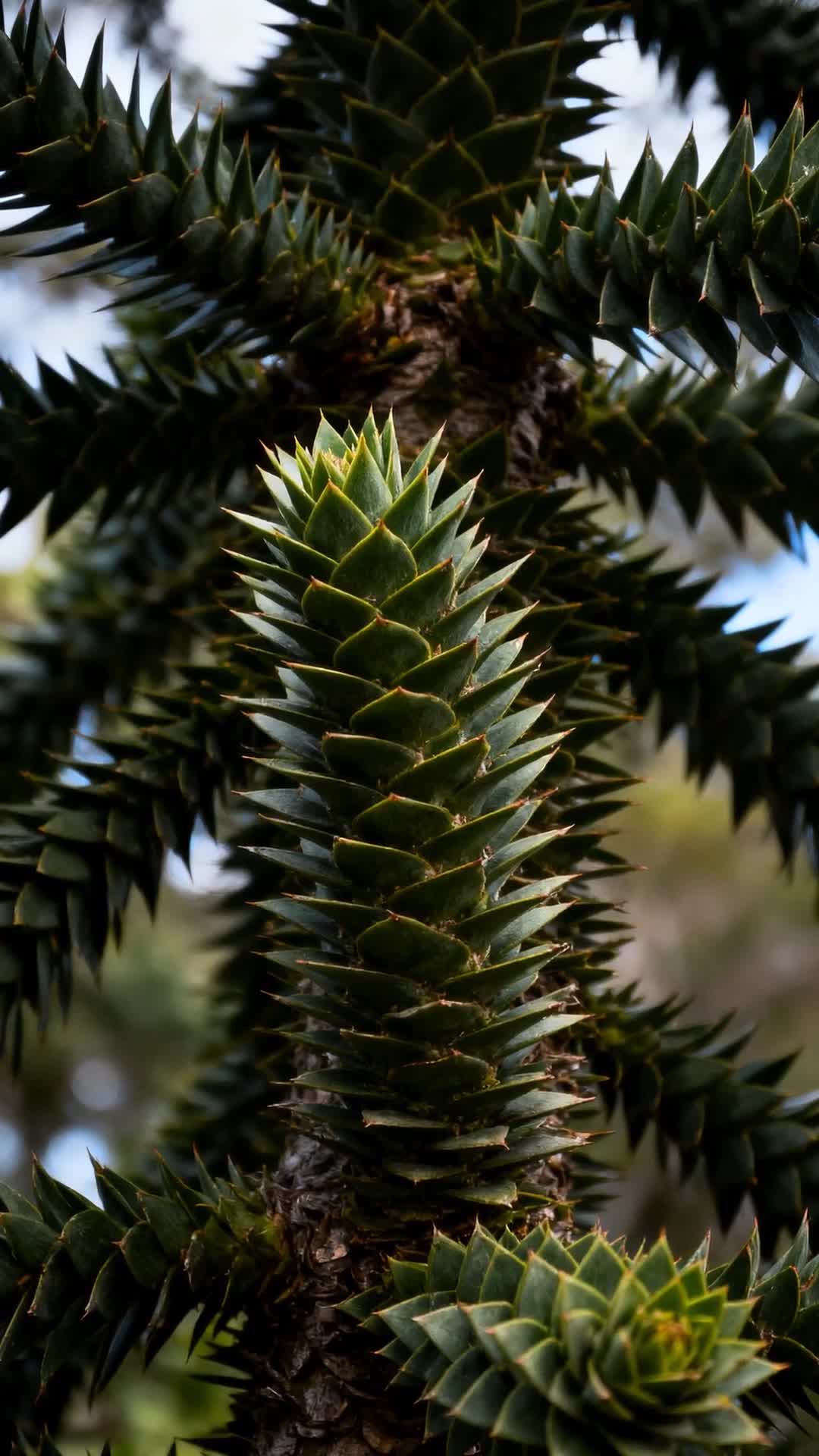 The Hidden World of the Monkey Puzzle Tree