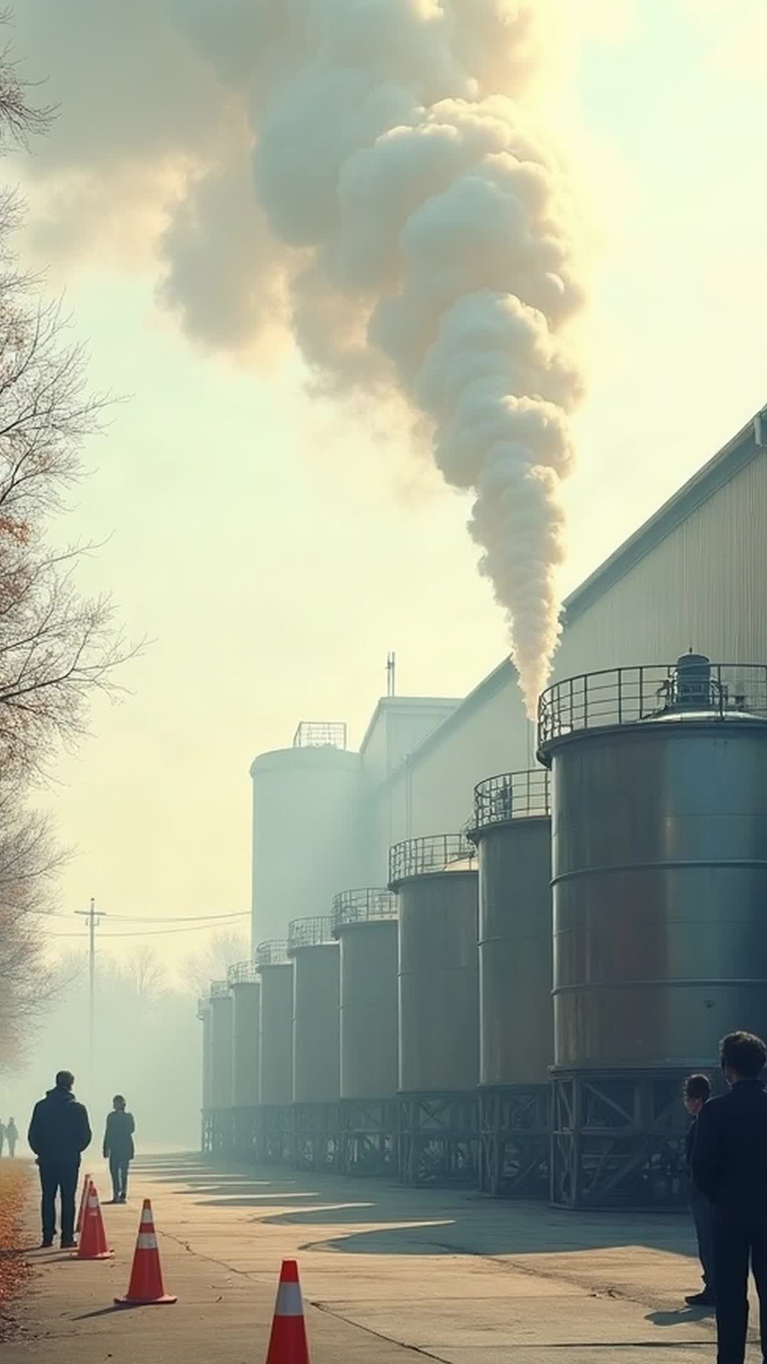 Ohio'da Kimyasal Tank Patlaması: Tahliye Kararı