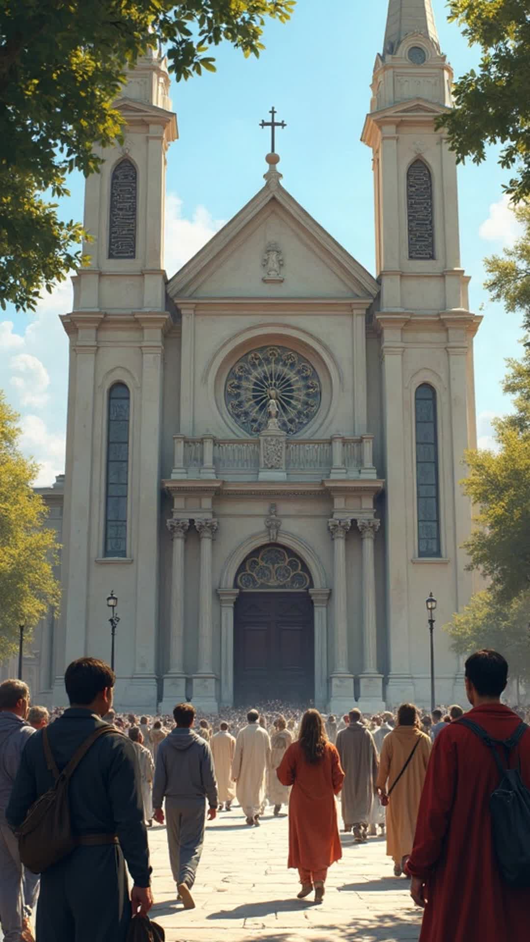⁣Catholic Leaders Distance Themselves After Trump Prayer Video