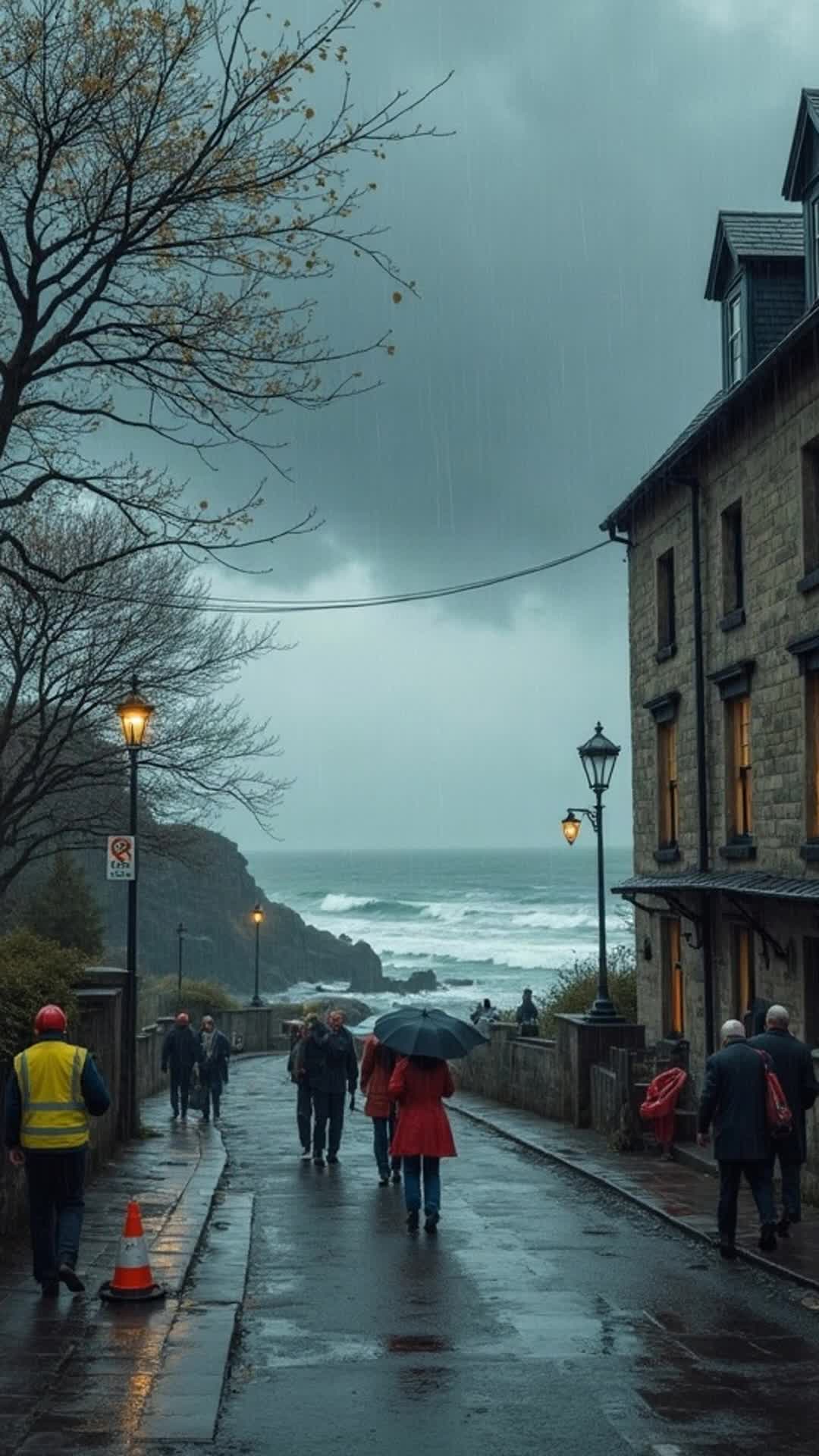 ⁣Storm Boelo Triggers Warnings and Disruptions