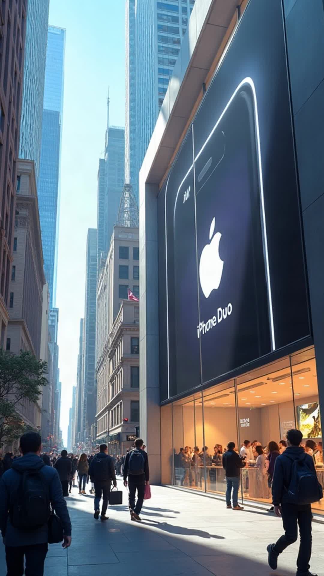 Apple Launches $2,000 Foldable iPhone Duo