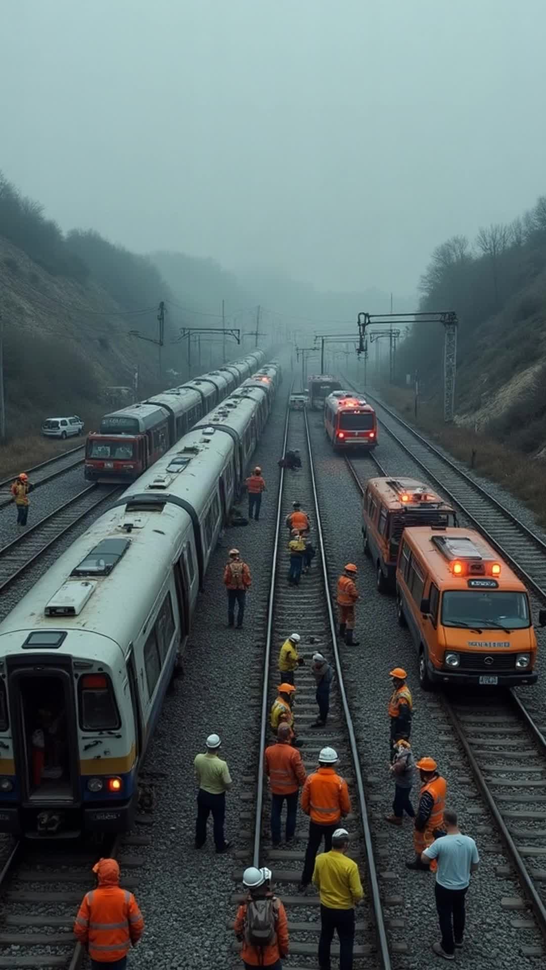 ⁣İspanya'da Tren Kazası Sonrası Protestolar