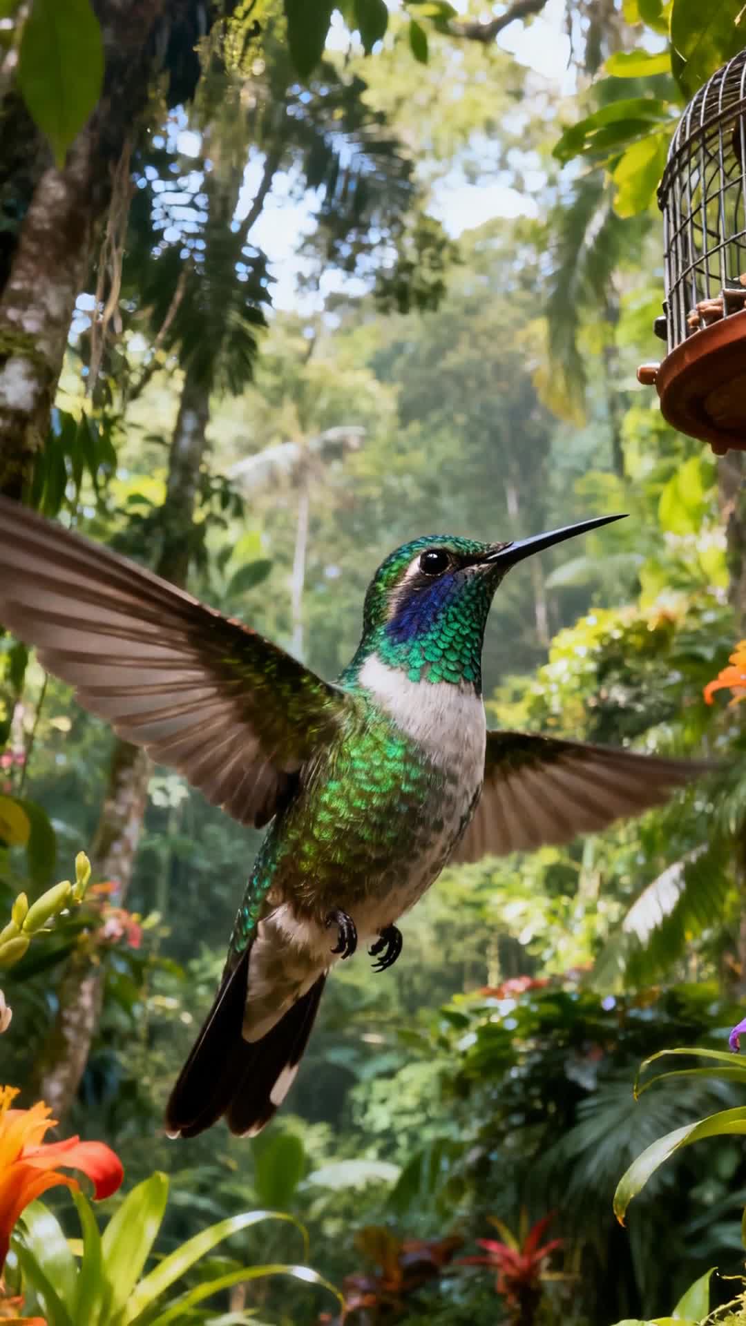 Helicopter Bird — Hummingbird