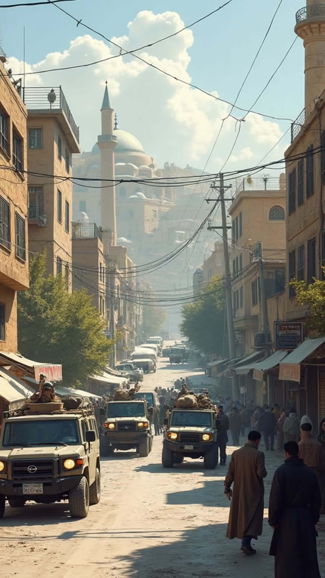 ⁣Israeli Forces Intensify West Bank Operation