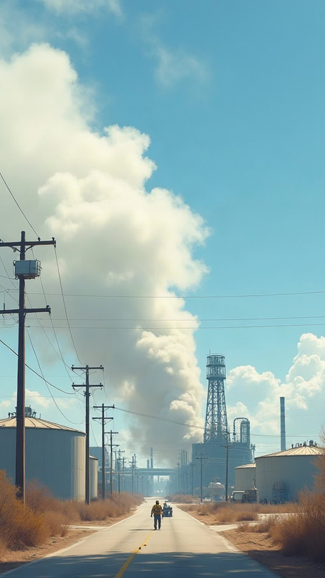 ⁣Ohio Chemical Tank Blast Triggers Evacuations