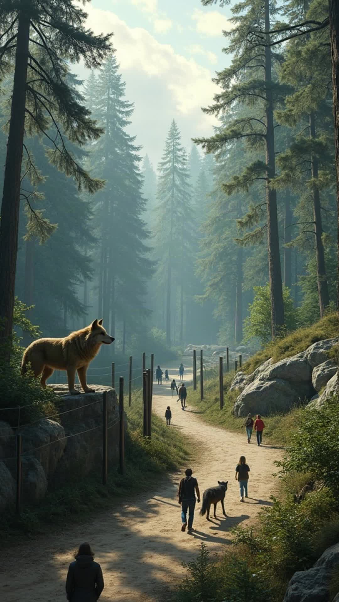 ⁣Girl Seriously Injured in German Wolf Attack