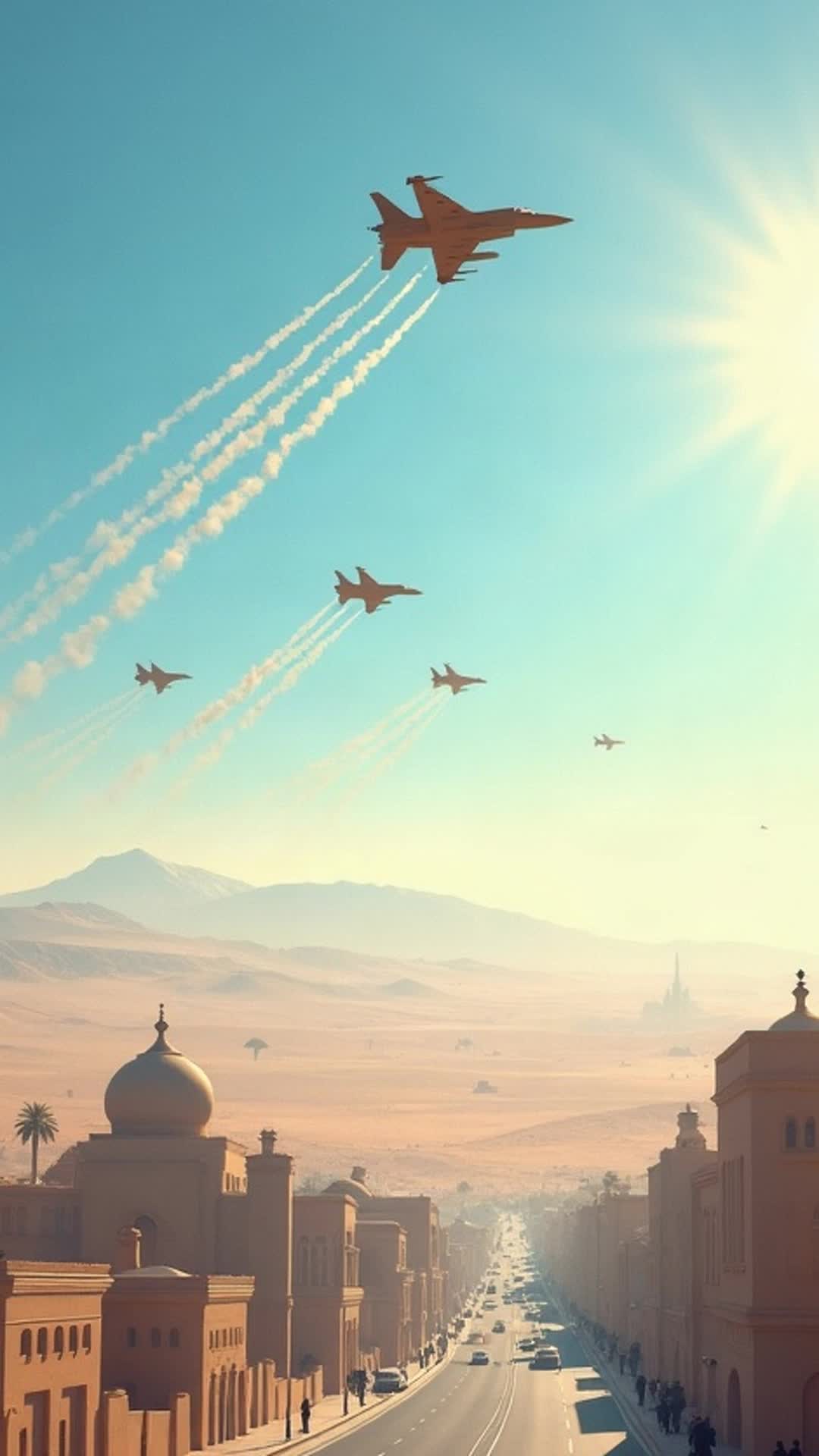 ⁣UK Deploys Typhoon Jets to Defend Saudi Arabia